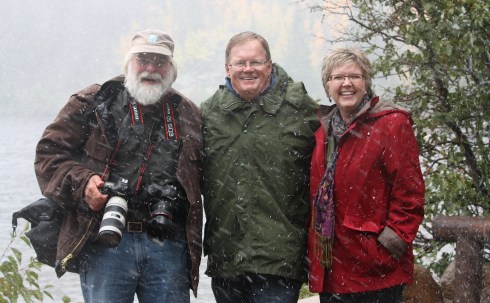 Jim Pat Carole snow 8945